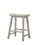 Alonzo - Small Space Counter Height Dining Table With Cabinet, Drawer, And 2 Ergonomic Counter Stools (Set of 3) by HouseOfZazla