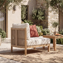 Acacia Wood Patio Furniture Club Chair by HouseOfZazla