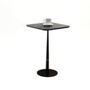 Modern Square Coffee Table And Computer Desk - Black / Gold