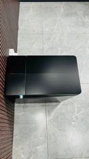 Black Square Smart Toilet with Built-In Tank and Remote Control by HouseOfZazla