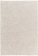 Heavenly Solid Beige Plush Rug