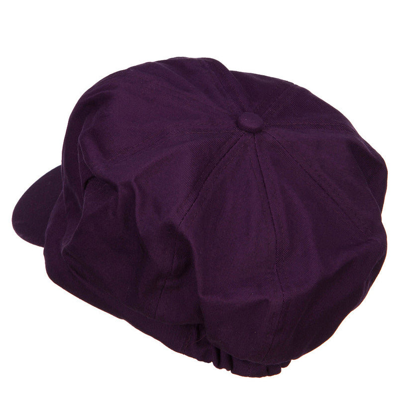 Cotton Elastic Big Size Newsboy Cap
