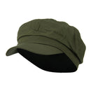 Cotton Elastic Newsboy Cap