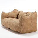Comfortable Dual Beanbag Chair With High Resilience Foam Core For 2 People by HouseOfZazla