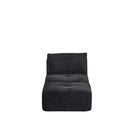 Single Chaise Longue With Movable Ottoman For Living Room by HouseOfZazla
