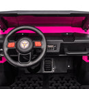 24V 2-Seater UTV-XXL Ride On Truck with Dump Bed for kid,Ride On 4WD UTV with 6 Wheels,Foam Tires, Suitable for Off-Roading,remote control,Three-Point Safety Harness