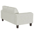 Xana - Track Arm Tufted Loveseat - Greige by HouseOfZazla