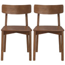 Dining Chair (Set of 2) - Rich Walnut by Unique Piece Furniture