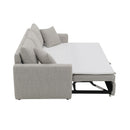 Connie - Sofa With Sleeper - Gray Boucle
