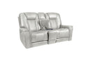 Sanibel - Power Console Loveseat - Wall Prox. Recliner With Power And Power Headrest And Lumbar, Wireless Charger