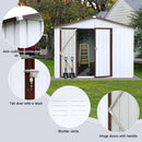 10' x 8' Garden Sheds Outdoor Storage Sheds by HouseOfZazla