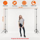 Photography Backdrop Stand 6.5x10ft Adjustable Heavy Duty
