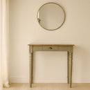 Hand Painted Writing Desk - Gray by Unique Piece Furniture