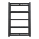 Heavy Duty 5 Tier Adjustable Metal Mesh Storage Rack With 2000 Lbs Capacity - Brushed Nickel by HouseOfZazla