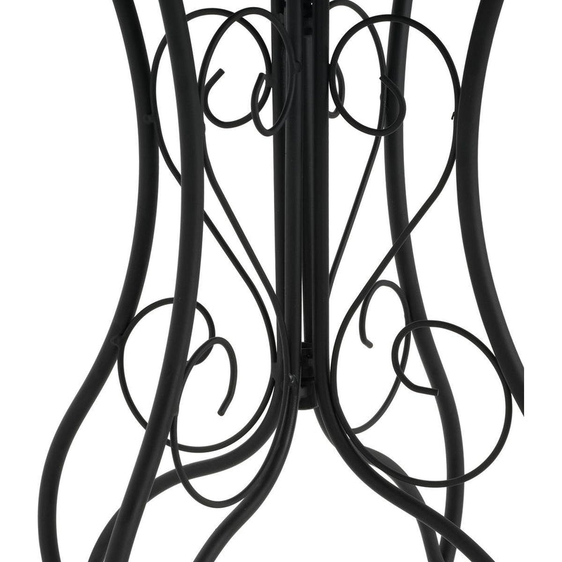 Outdoor Side Table,Colorful+Black