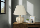 Resin Transitional Lighting, Table Lamp - Cream by HouseOfZazla