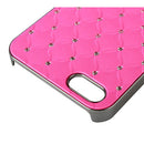 Pink Bling Crystal Diamond Aluminum Hard Case for iPhone 5