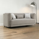 Glenda - Sofa With 3 Pillows - Gray by HouseOfZazla