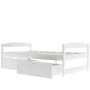 Platform Bed With 2 Drawers