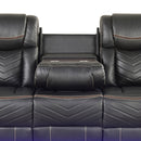 Challenger - LED Power Recliner Sofa