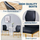 Luxury Simple Chair With Metal Leg by Unique Piece Furniture