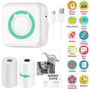 Pocket Wireless Thermal Printer Portable Mini Sticker Maker Machine Rechargeable Inkless Photo PrinterÊfor Printing Label Journal Study Notes Memo Pho by GBruno Store