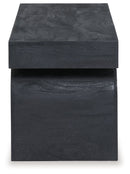 HoLGrove - Accent Bench - Black