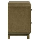 Tully - 2 Drawer Nightstand - Nutmeg Brown
