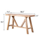 A-Frame Console Table - Natural by HouseOfZazla