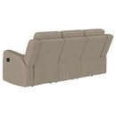 Slater - 2 Piece Reclining Sofa Set With Manual Recline by HouseOfZazla