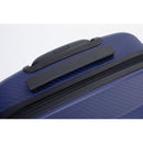 Hardshell Suitcase Spinner Wheels PP Luggage Sets Lightweight Durable Suitcase with TSA Lock,3-Piece Set (20/24/28), Navy