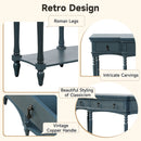 Retro Console Table With 3 Soft Close Drawers by HouseOfZazla