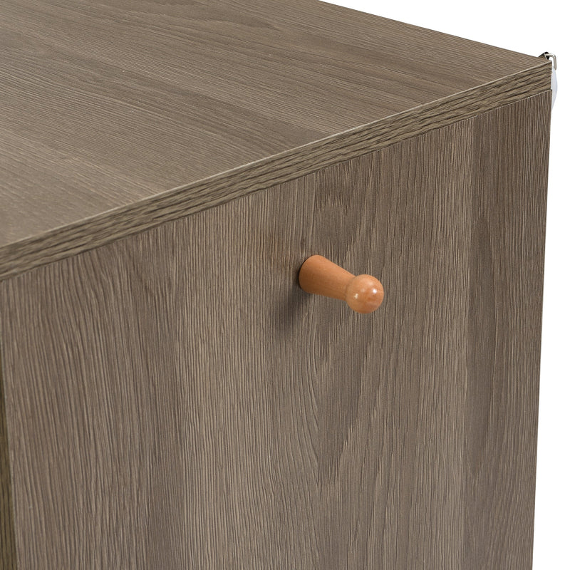 2-in-1 Shoe Storage Bench & Shoe Cabinets , Multi-functional Shoe Rack with Padded Seat, Versatile Shoe Storage Solution with Adjustable Shelves for Hallway, Grey