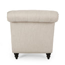 Chaise Lounge With Button Tufted Diamond Stitch by HouseOfZazla