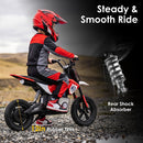 24V Electric Motocross Ride-On Motorcycle for Kids Ages 5-12