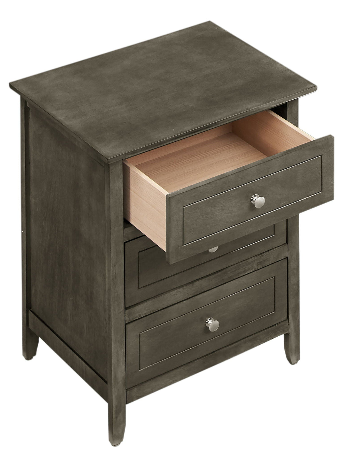 Dove Tailed Drawers 3 Drawer Nightstand, photo 14 of 20