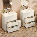 Double Sinks Bathroom Vanity Set with 2 Ceramic Basins by HouseOfZazla