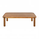 4 Piece Acacia Wood Patio Furniture Set
