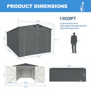 Outdoor Storage Shed 20x13 FT