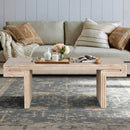 American Vintage Industrial Coffee Table, Double Tier Design by HouseOfZazla