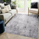 Marfi - 8' X 10' Abstract Area Rug - Ivory / Sand by HouseOfZazla