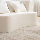 Modern Floor Sofa With 4 Pillows