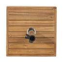Ralph Square Umbrella Base - Teak by HouseOfZazla