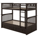 Bunk Bed With Drawers, Convertible Design by HouseOfZazla