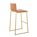Mara - Contemporary Upholstered Barstool (Set of 2) by HouseOfZazla