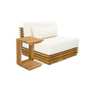 Oversized Outdoor 2-Piece Chat Set with Club Chair and Side Table by HouseOfZazla