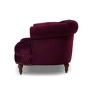 La Rosa - Victorian Tufted Upholstered Accent Chair by HouseOfZazla