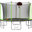 12Ft Trampoline 2023 - Green by HouseOfZazla