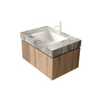 30" MURI Bathroom Sink in Light Gray