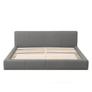 Stylish Upholstered Bed With Birch Wood Frame